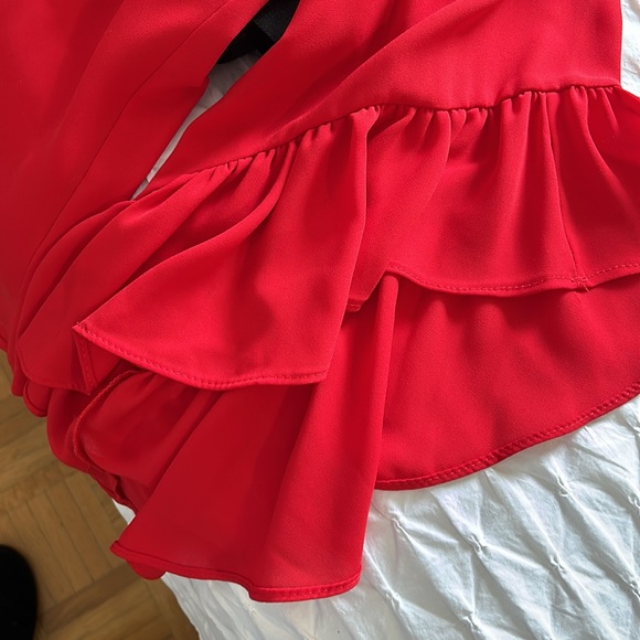 Joseph Ribkoff vibrant red blouse - Picture 4 of 4